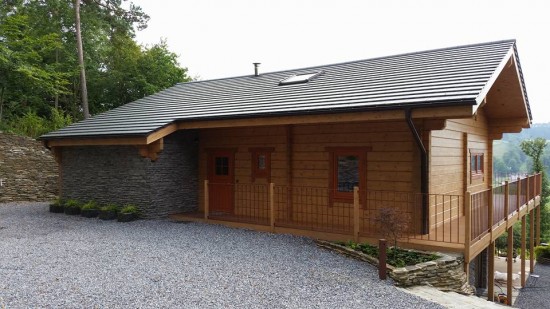 Ardennen Durbuy luxe wellness chalet te huur met enig mooi uitzicht!!!! — foto 1