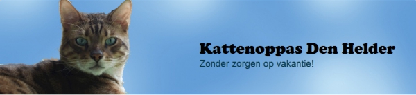 Kattenoppas aan huis Den Helder