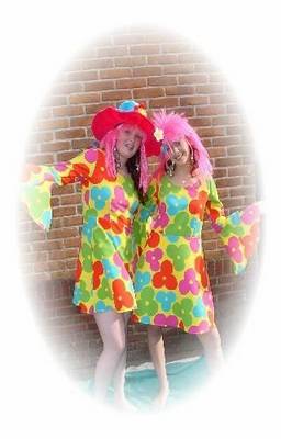 Jaren 70, disco, abba, clownskleding, middeleeuwen, flowerpower kleding verhuur enz