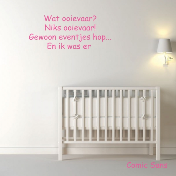 DE LEUKSTE MUURTEKSTEN VOOR UW BABYKAMER