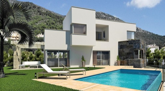 PINOSO, Costa Blanca - Moderne Vrijstaande Villa met Zwembad en Garage. — foto 1