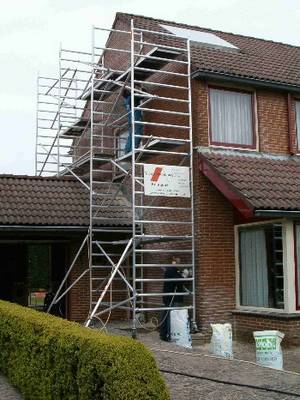 Gevelrenovatie/dakpanreiniging