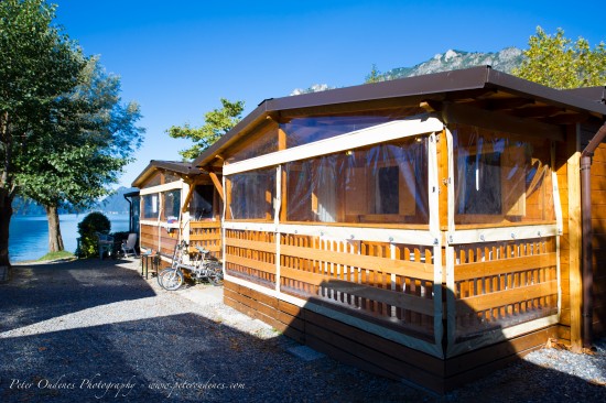 Chalet luganomeer op kindvriendelijke camping porlezza ( italie ) — foto 1