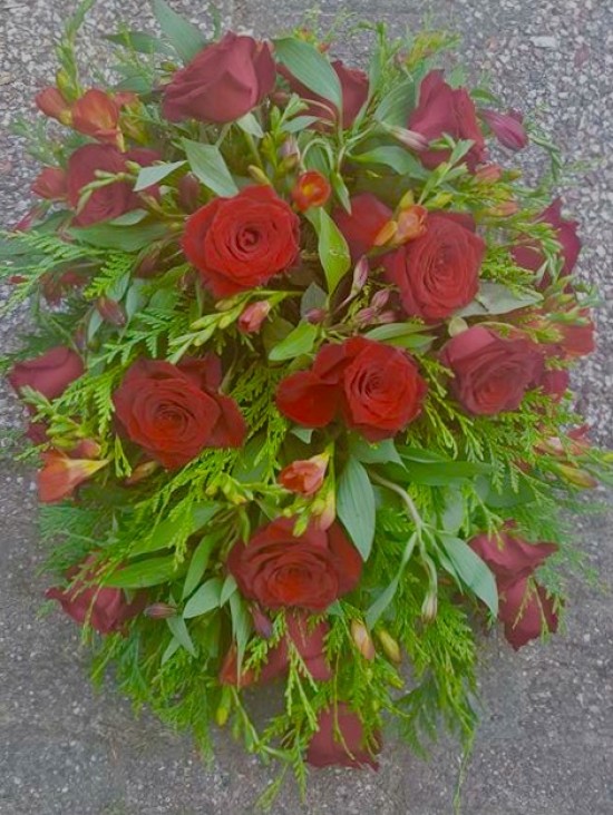Uitvaartbloemen / Rouwstukken — foto 1