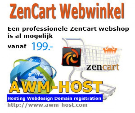 ZenCart / PrestaShop Webwinkel