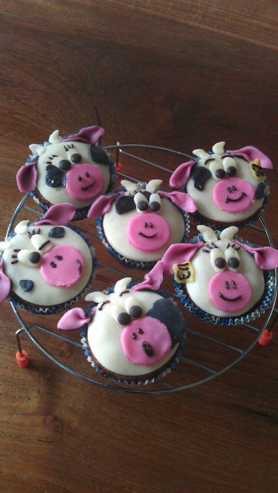 Kinder feestje cupcakes bakken en versieren