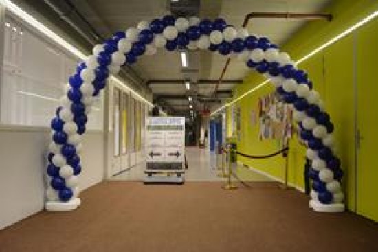 Ballondecoratie Ballonpilaar, Ballonboog feestversiering — foto 1