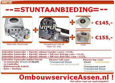 !SUPERSTUNT! - GEBRUIKTE OMGEBOUWDE GAMECUBES - !SUPERSTUNT!