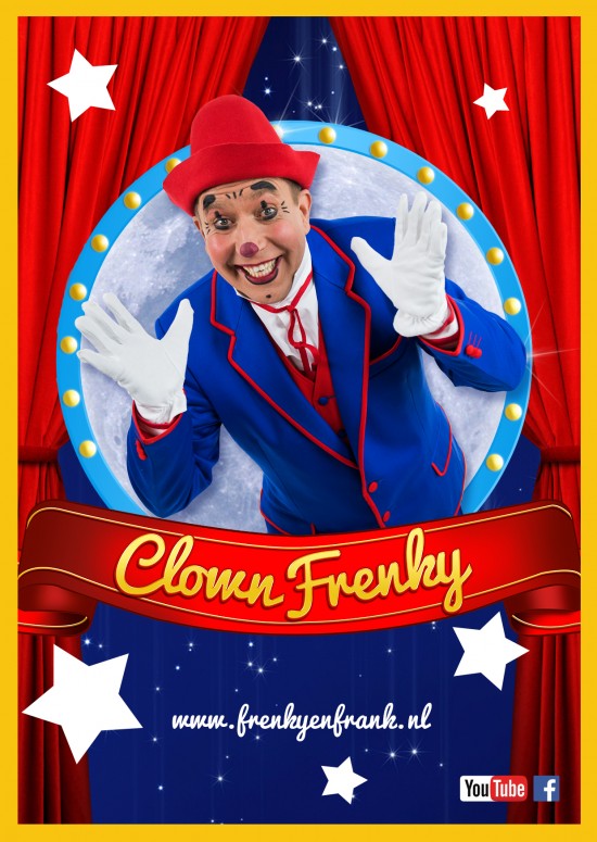 Clown Frenky, professionele clown voor elk feest