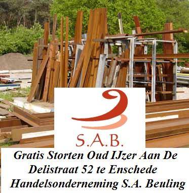 Gratis ophalen oud ijzer materialen & inkoop metalen/kabels