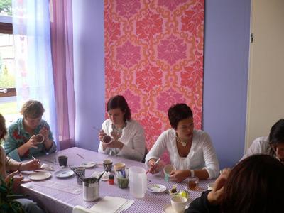 Cursus servies beschilderen in Drenthe