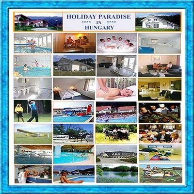 VILLA's te huur VAKANTIERESORT HONGARIJE 4/5*