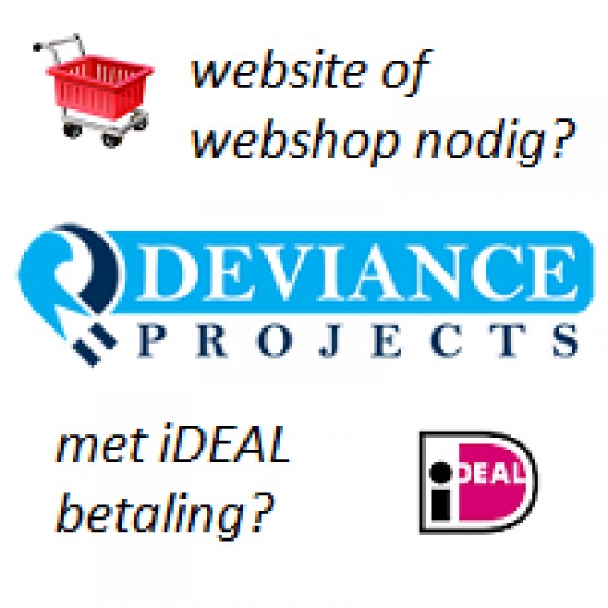 Website of webshop en webwinkel laten bouwen / maken + iDEAL — foto 1