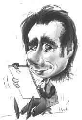 RENE, de goochelende karikaturist (-;