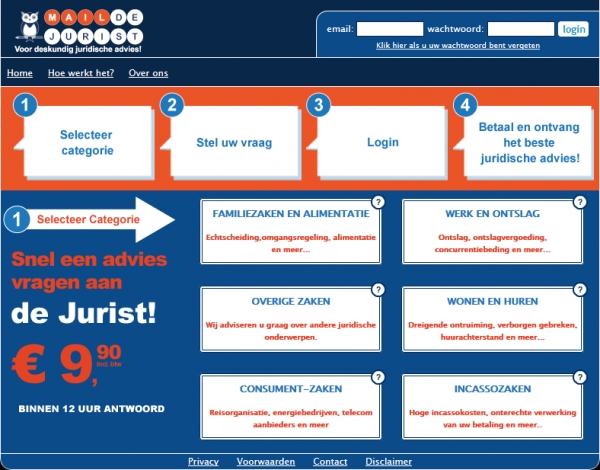 DIRECT JURIDISCH ADVIES VOOR UW PROBLEEM!