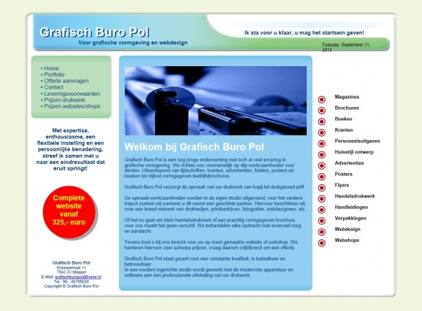 Drukwerk: Grafisch Buro Pol