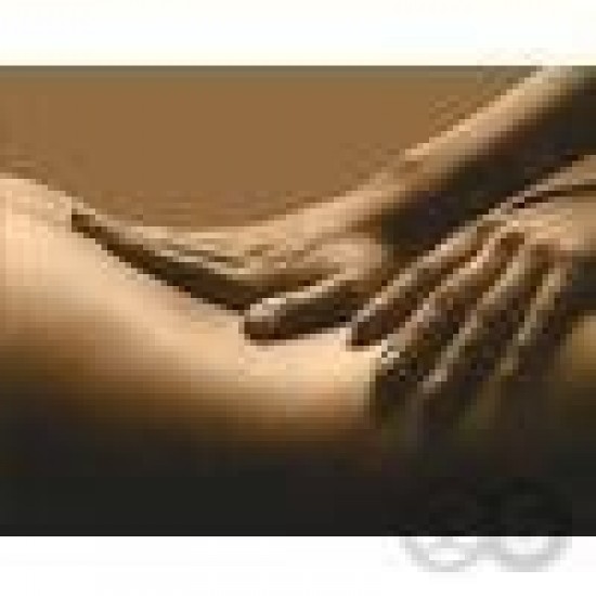 Ontspannings Massage door een donkere man