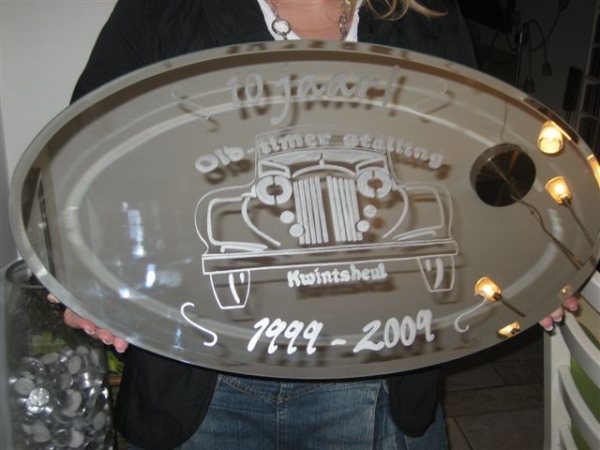 Glas of spiegel graveren in Den Haag,Westland,Zoetermeer eo