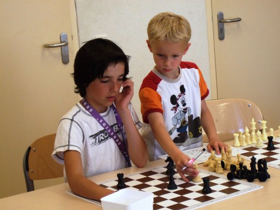Schaakles voor kinderen en volwassenen