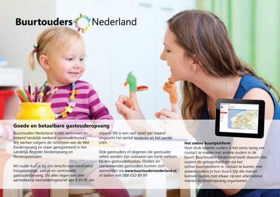Gastouderbureau Buurtouders Utrecht. Vertrouwde opvang, modern en betaalbaar — foto 1