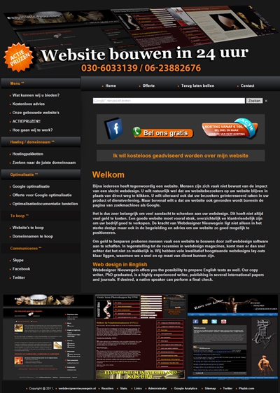 Webdesigner nieuwegein - utrecht
