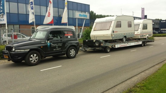 Gezocht Caravans van 3.50 mtr. t/m 5.00 mtr.