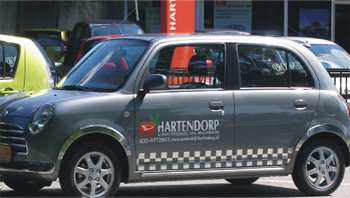 Auto belettering | Auto decor | Striping | Grafisch ontwerp | Gevel belettering