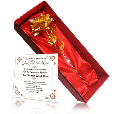 Gouden roos (24 Karaat)