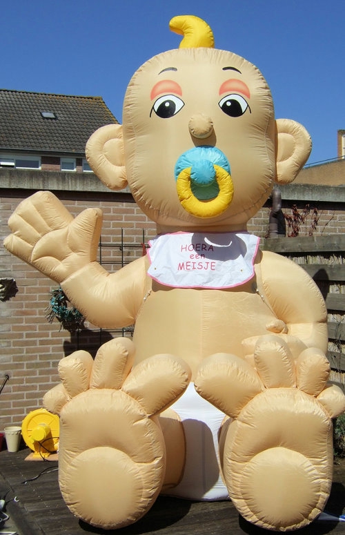 Baby, Ooievaar opblaasbaar te huur in Lisse — foto 1