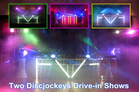 2 Discjockeys Drive-in Shows