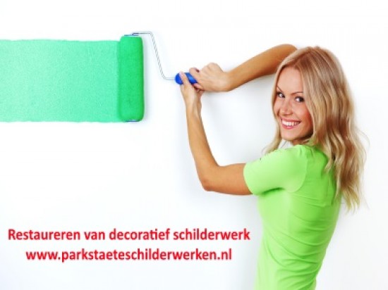 Restaureren van decoratief schilderwerk — foto 1