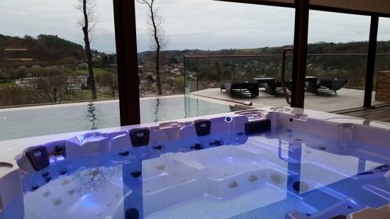 Ardennen Durbuy luxe wellness chalet te huur met enig mooi uitzicht!!!! — foto 2