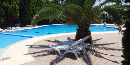 Italie aan zee, Stacaravan op Familie camping — foto 2