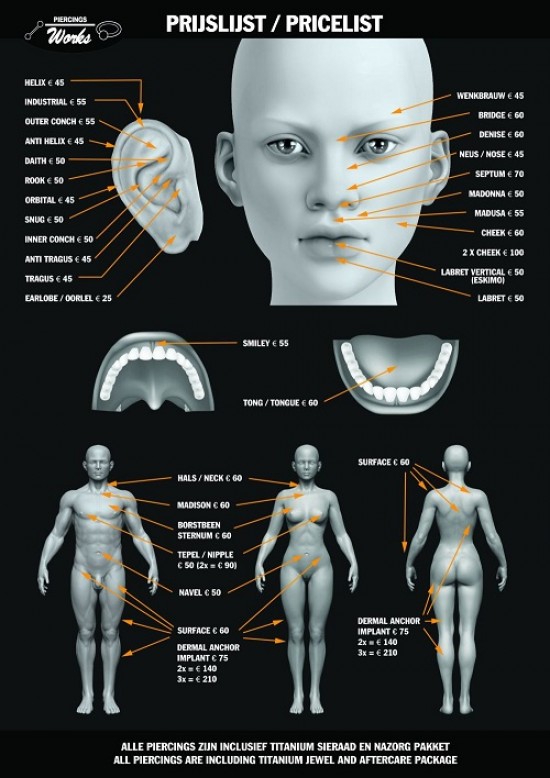 Piercings Evolution Line Collectie. — foto 2