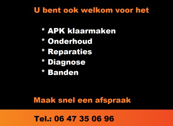 Autogarage Westzijde | ALTIJD goedkoper | Wij verwelkomen u graag — foto 2