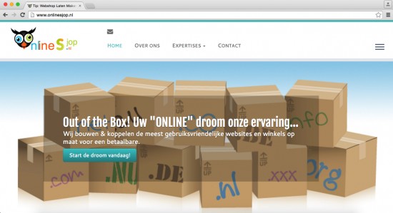 Tip: Start vandaag nog! Responsive Webdesign, Webshop. — foto 2