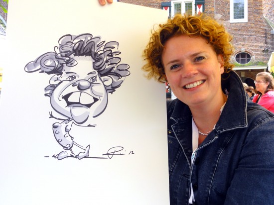 Sneltekenaar en karikaturist Ronald Kronenburg — foto 2