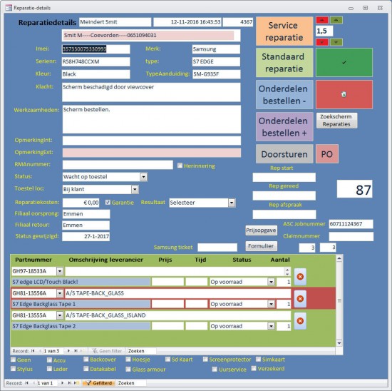Software voor Telecom reparatiebedrijven en andere gerelateerde branches. — foto 2