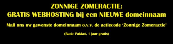 Zonnige Zomeractie: Gratis Webhosting — foto 2