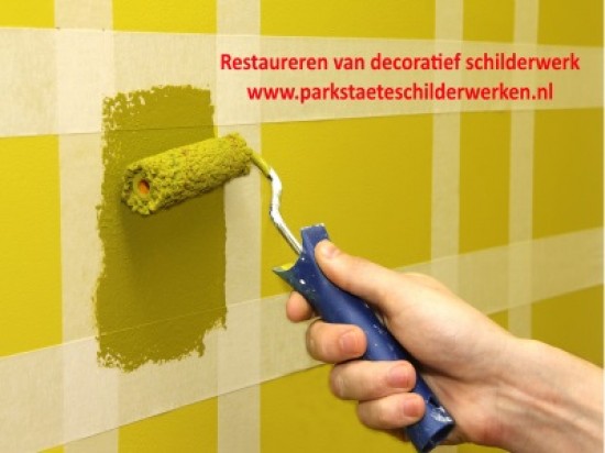 Restaureren van decoratief schilderwerk — foto 2