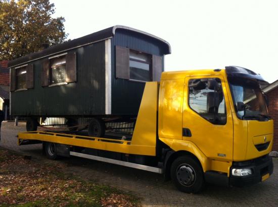 Autotransport boottransport schaftkeet transport tractortransport pipowagen transport — foto 3