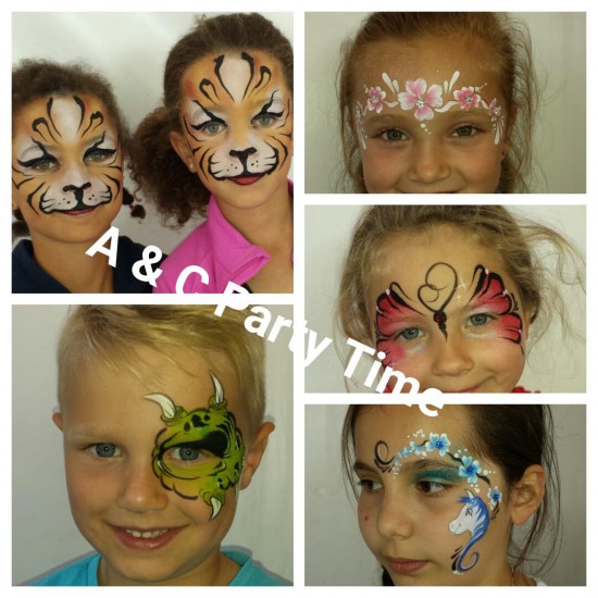 Gaat u een feest Organiseren ! schmink, glittertattoo, ballonartiest, knutselactiviteiten — foto 3