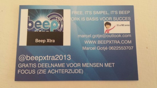 Beepxtra zoekt toppers. GEEN INVESTERING, IT'S FREE, IT'S SIMPEL IT'S BEEP! — foto 3