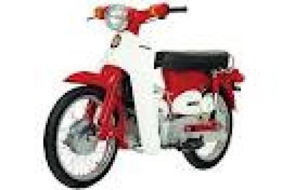 4takt bromfietsen klassiek Honda model Dax Monkey Gorilla — foto 3
