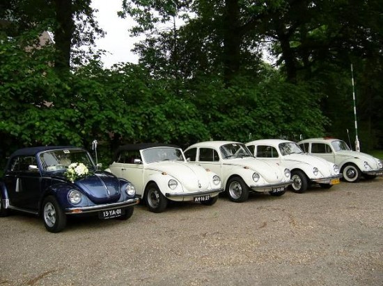 Trouwen in de mooiste kever cabriolet trouwauto van Nederland - verhuur oldtimerbussen met chauffeur — foto 3