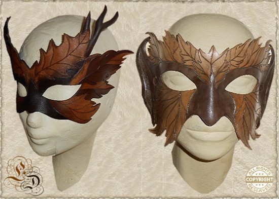 Workshop leren maskers — foto 3