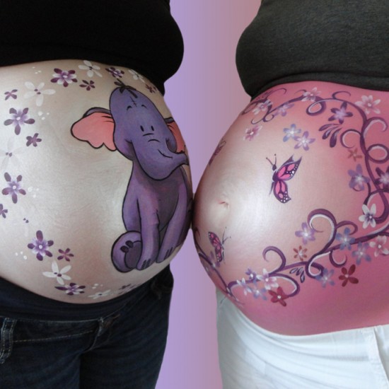 Bellypaint/Buikschildering €40,- — foto 3