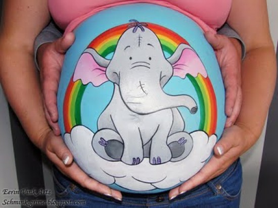 Bellypaint / buikschildering — foto 3